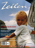 Cover Zeilen juni 2003, Vera op wereldreis.